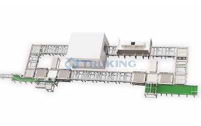 Automatic robot sterilization logistics system