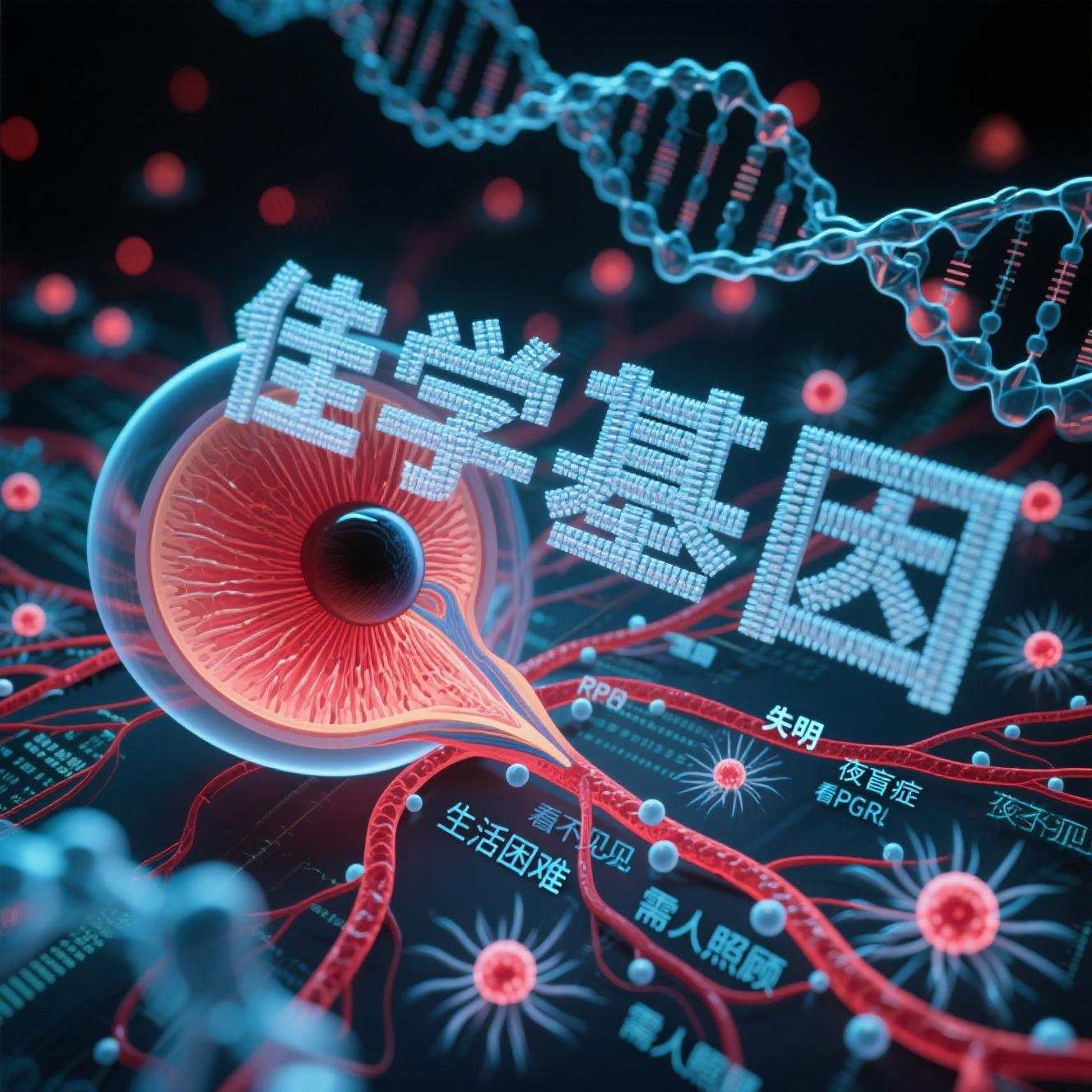【俄罗斯专享会294基因检测】基因解码：非综合征性<font color='red'><font color='red'>视网膜</font><font color='red'>色素</font><font color='red'>变性</font></font>的基因解剖
